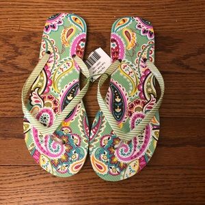 Vera Bradley Print Flip Flops